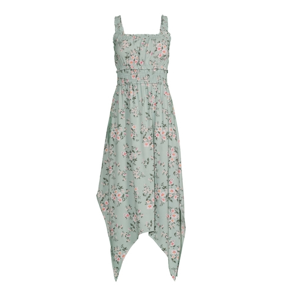 No Boundaries Juniors Asymmetrical Sundress